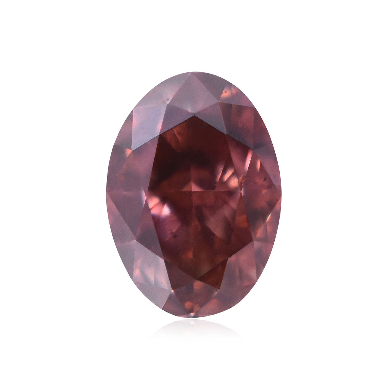 Loose Diamond - OVAL 0.13ct Fancy Deep Orangey Pink: Loose Diamond - OVAL 0.13ct Fancy Deep Orangey Pink Source: Natural Shape: OVAL Carats: 0.13 Color: Fancy Deep Orangey Pink Certification: GIA Video:
