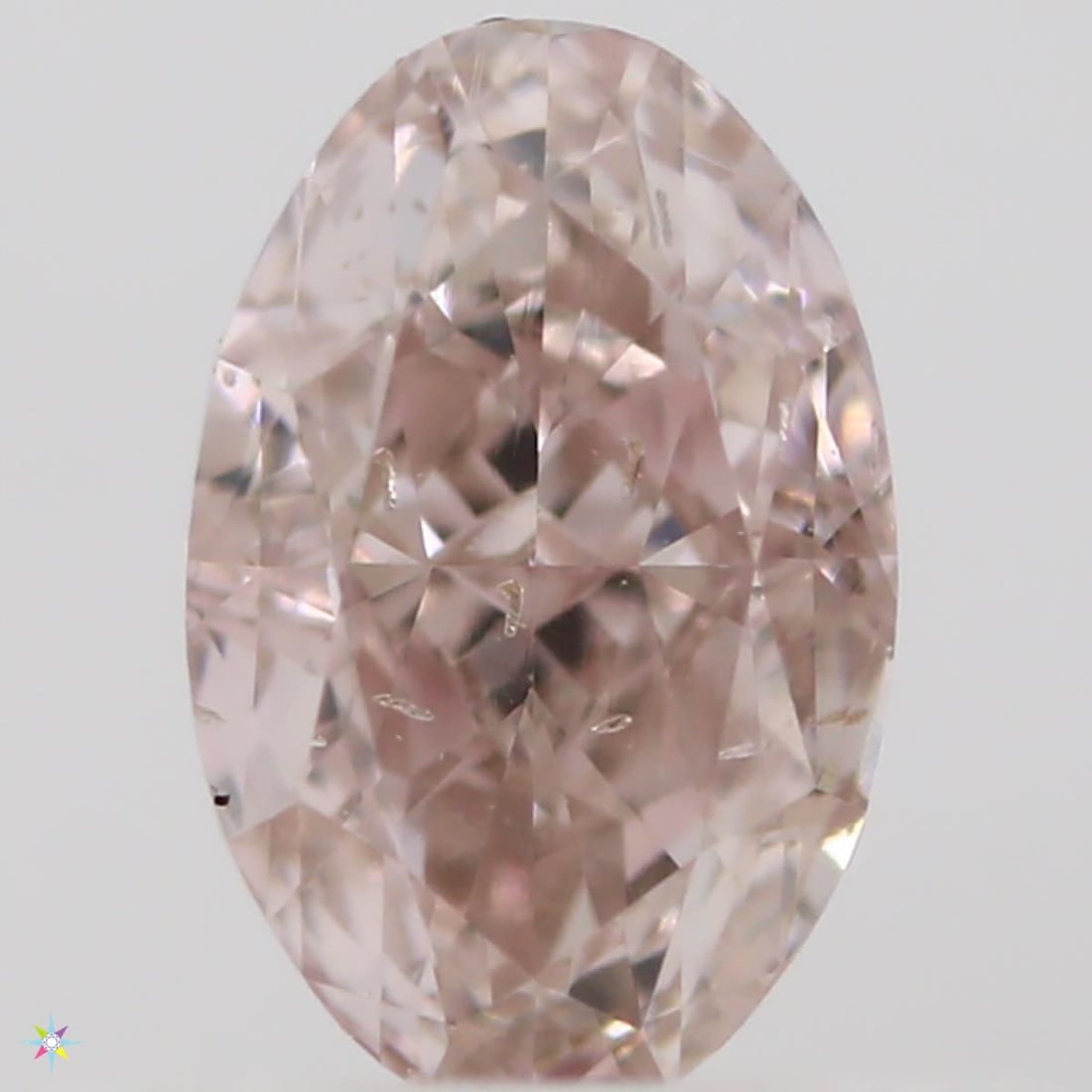 Loose Diamond - OVAL 0.42ct Fancy Orangey Pink SI2: Loose Diamond - OVAL 0.42ct Fancy Orangey Pink SI2 Source: Natural Shape: OVAL Carats: 0.42 Color: Fancy Orangey Pink Certification: GIA Video: