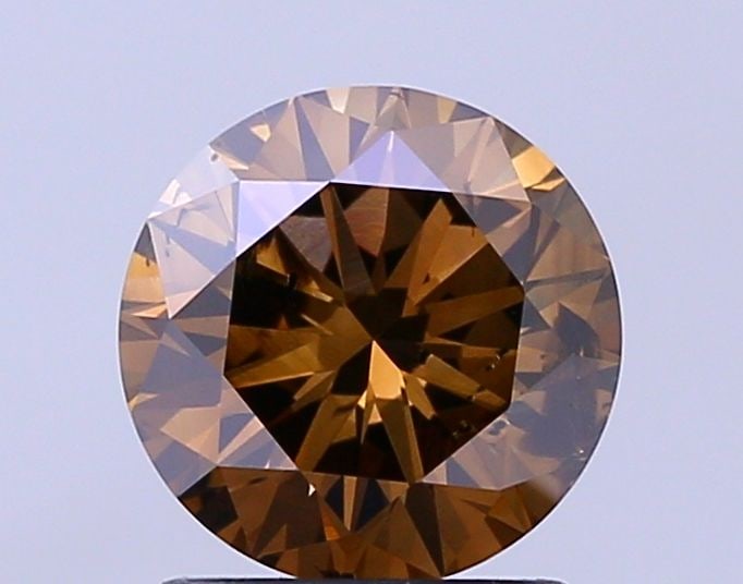 Loose Diamond - ROUND 1.6ct Fancy Dark Brown SI2: Loose Diamond - ROUND 1.6ct Fancy Dark Brown SI2 Source: Natural Shape: ROUND Carats: 1.6 Color: Fancy Dark Brown Certification: NONE Video: