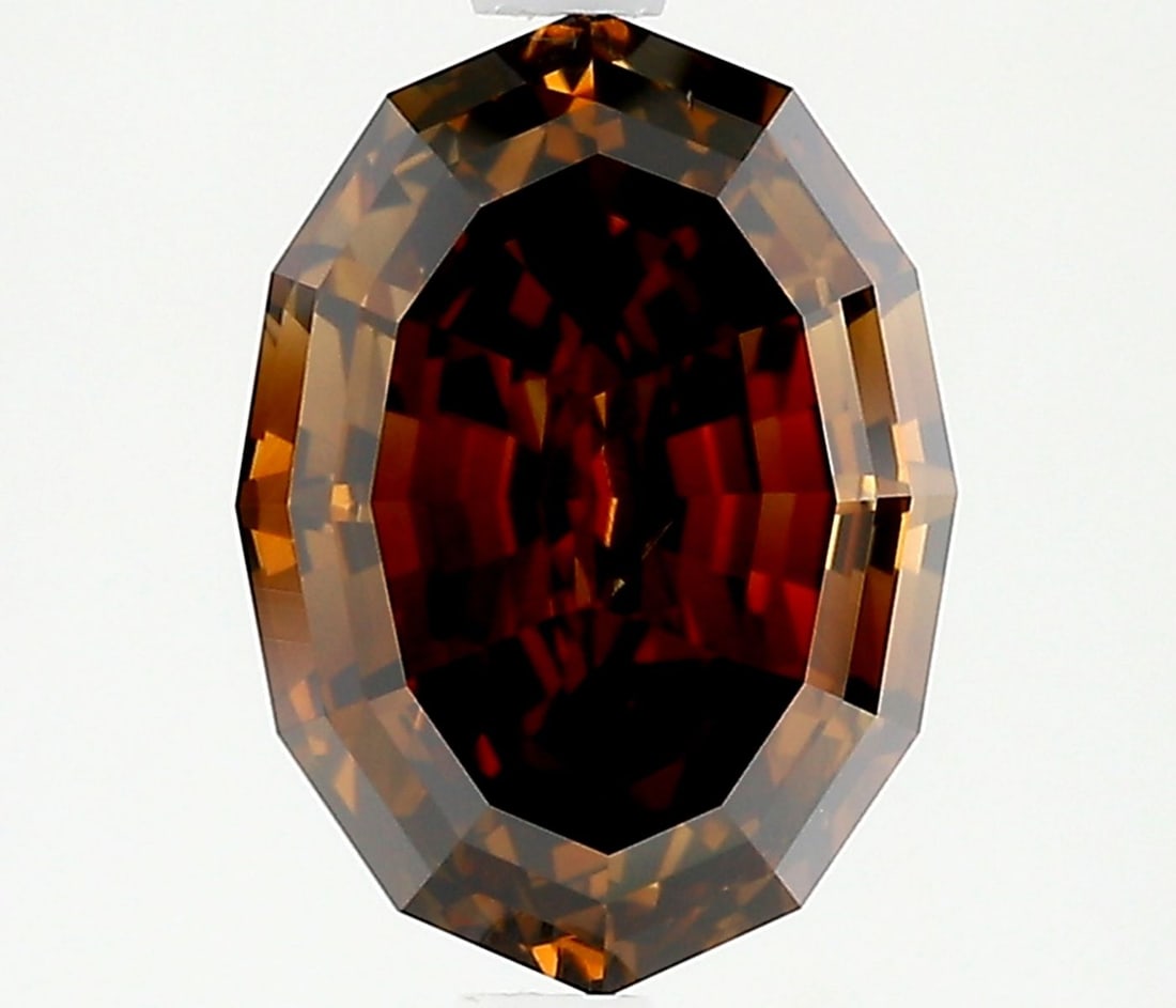 Loose Diamond - OVAL 2.04ct Fancy Dark Brown SI1: Loose Diamond - OVAL 2.04ct Fancy Dark Brown SI1 Source: Natural Shape: OVAL Carats: 2.04 Color: Fancy Dark Brown Certification: NONE Video: