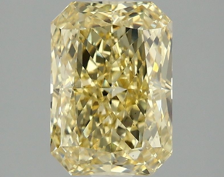 Loose Diamond - RADIANT 2.09ct Fancy Intense Yellow VS1: Loose Diamond - RADIANT 2.09ct Fancy Intense Yellow VS1 Source: This is a real non-mined Diamond that has been grown in a lab Shape: RADIANT Carats: 2.09 Color: Fancy Intense Yellow Certification: IGI