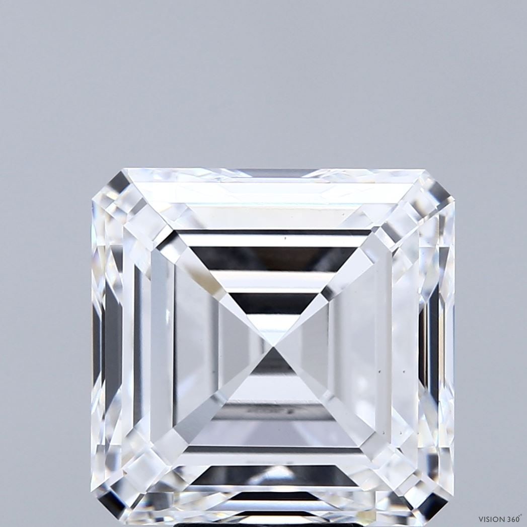 Loose Diamond - SQUARE EMERALD 9.02ct E VS1: Loose Diamond - SQUARE EMERALD 9.02ct E VS1 Source: This is a real non-mined Diamond that has been grown in a lab Shape: SQUARE EMERALD Carats: 9.02 Color: E Clarity: VS1 Certification: IGI The Diamon