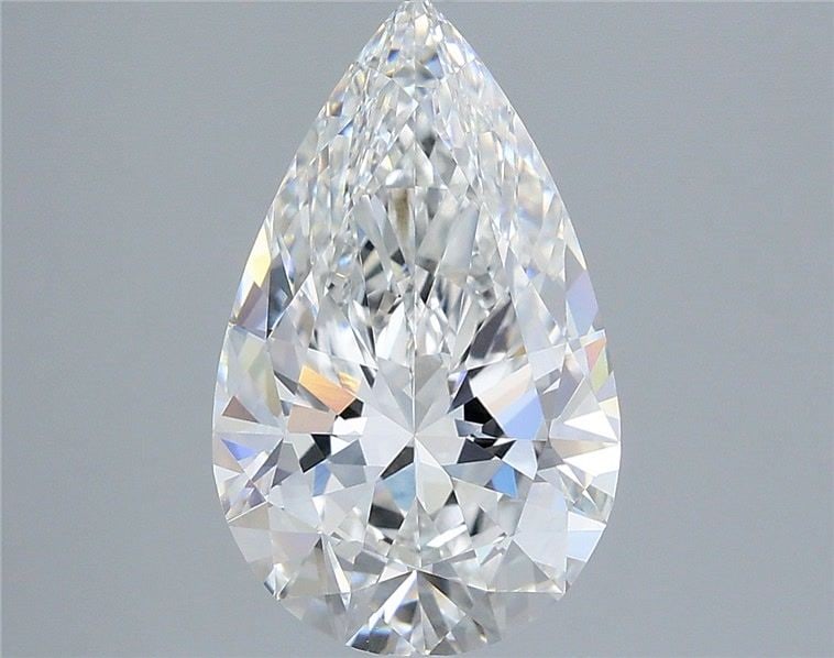 Loose Diamond - PEAR 3.57ct E VVS2: Loose Diamond - PEAR 3.57ct E VVS2 Source: This is a real non-mined Diamond that has been grown in a lab Shape: PEAR Carats: 3.57 Color: E Clarity: VVS2 Certification: IGI Video: