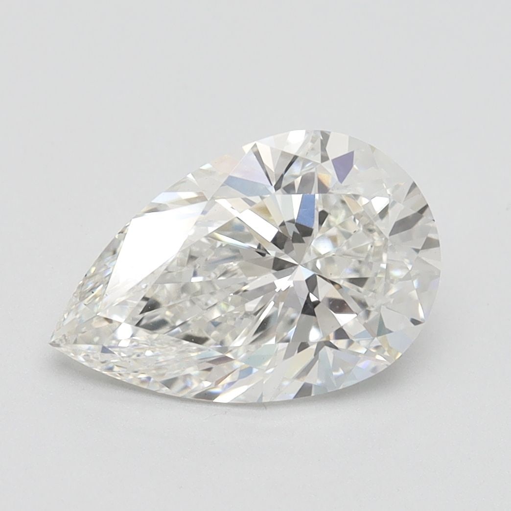 Loose Diamond - PEAR 2.15ct G VS1: Loose Diamond - PEAR 2.15ct G VS1 Source: This is a real non-mined Diamond that has been grown in a lab Shape: PEAR Carats: 2.15 Color: G Clarity: VS1 Certification: IGI Video: