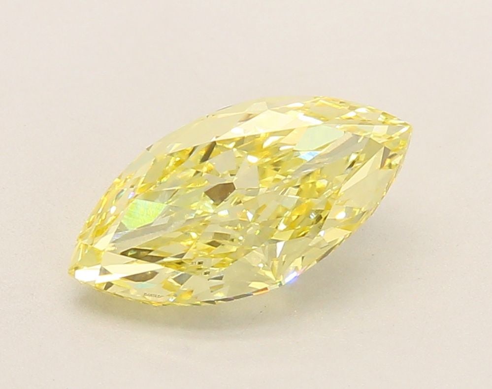 Loose Diamond - MARQUISE 2.14ct Fancy Intense Yellow VVS2: Loose Diamond - MARQUISE 2.14ct Fancy Intense Yellow VVS2 Source: This is a real non-mined Diamond that has been grown in a lab Shape: MARQUISE Carats: 2.14 Color: Fancy Intense Yellow Certification: