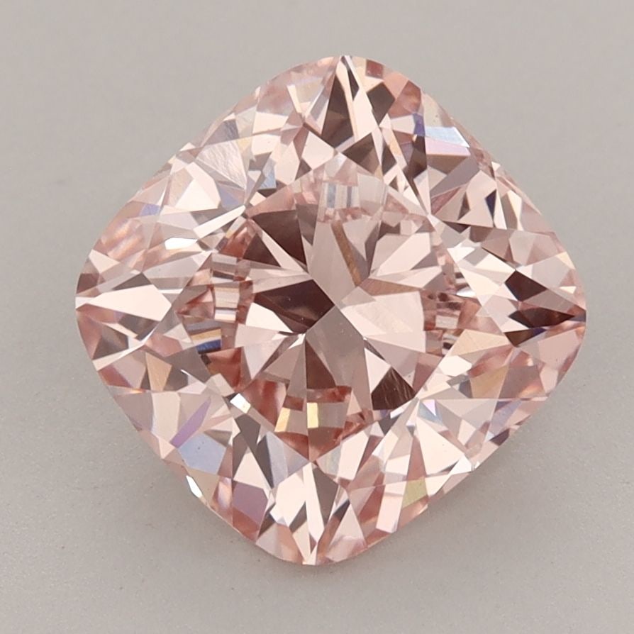 Loose Diamond - CUSHION BRILLIANT 3.09ct Fancy Intense Pink VS1: Loose Diamond - CUSHION BRILLIANT 3.09ct Fancy Intense Pink VS1 Source: This is a real non-mined Diamond that has been grown in a lab Shape: CUSHION BRILLIANT Carats: 3.09 Color: Fancy Intense Pink Ce