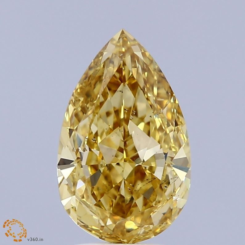Loose Diamond - PEAR 2.71ct Fancy Vivid Yellow SI1: Loose Diamond - PEAR 2.71ct Fancy Vivid Yellow SI1 Source: This is a real non-mined Diamond that has been grown in a lab Shape: PEAR Carats: 2.71 Color: Fancy Vivid Yellow Certification: IGI Video: