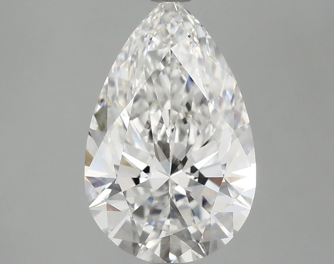 Loose Diamond - PEAR 3.06ct E VVS2: Loose Diamond - PEAR 3.06ct E VVS2 Source: This is a real non-mined Diamond that has been grown in a lab Shape: PEAR Carats: 3.06 Color: E Clarity: VVS2 Certification: IGI Video: