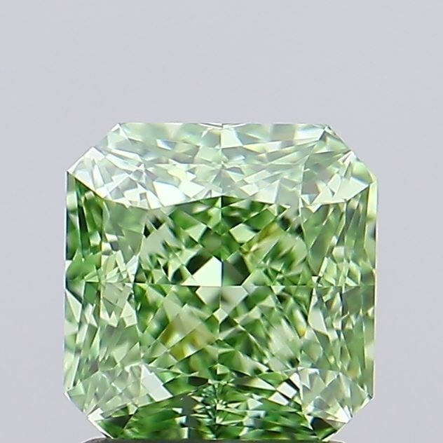Loose Diamond - SQUARE RADIANT 1.51ct Fancy Vivid Green VVS1: Loose Diamond - SQUARE RADIANT 1.51ct Fancy Vivid Green VVS1 Source: This is a real non-mined Diamond that has been grown in a lab Shape: SQUARE RADIANT Carats: 1.51 Color: Fancy Vivid Green Certifica