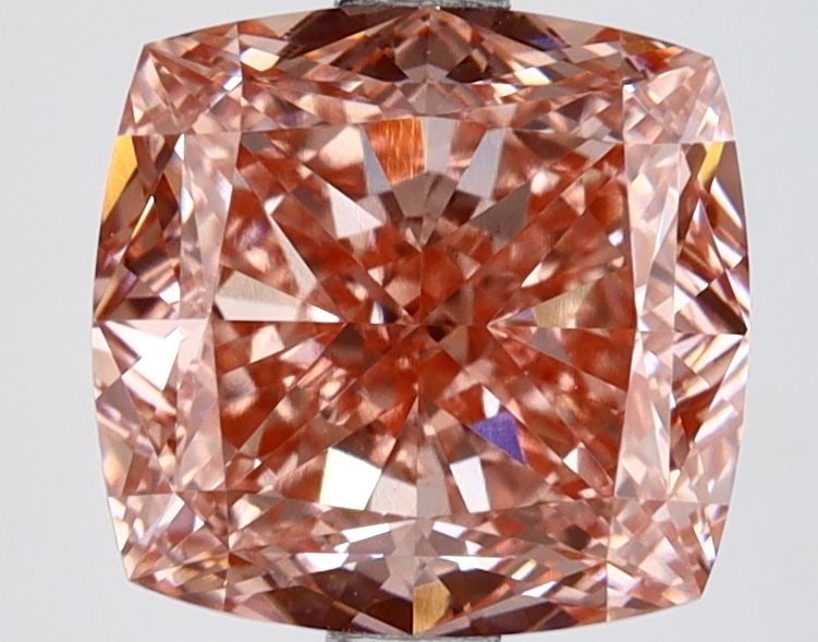 Loose Diamond - CUSHION MODIFIED 3.03ct Fancy Intense Pink VS1: Loose Diamond - CUSHION MODIFIED 3.03ct Fancy Intense Pink VS1 Source: This is a real non-mined Diamond that has been grown in a lab Shape: CUSHION MODIFIED Carats: 3.03 Color: Fancy Intense Pink Cert