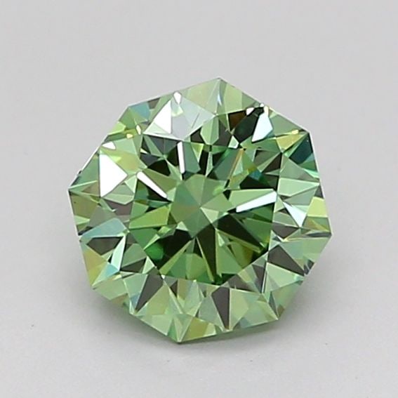 Loose Diamond - OCTAGONAL 0.9ct Fancy Vivid Green VS1 (1 of 1)