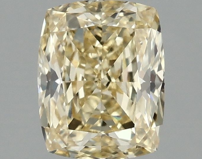 Loose Diamond - CUSHION BRILLIANT 1.97ct Fancy Intense Yellow VS1: Loose Diamond - CUSHION BRILLIANT 1.97ct Fancy Intense Yellow VS1 Source: This is a real non-mined Diamond that has been grown in a lab Shape: CUSHION BRILLIANT Carats: 1.97 Color: Fancy Intense Yello