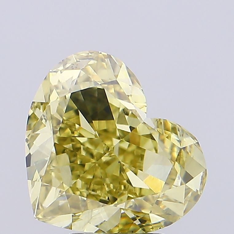 Loose Diamond - HEART 5.91ct Fancy Intense Yellow VS1: Loose Diamond - HEART 5.91ct Fancy Intense Yellow VS1 Source: This is a real non-mined Diamond that has been grown in a lab Shape: HEART Carats: 5.91 Color: Fancy Intense Yellow Certification: IGI Vid