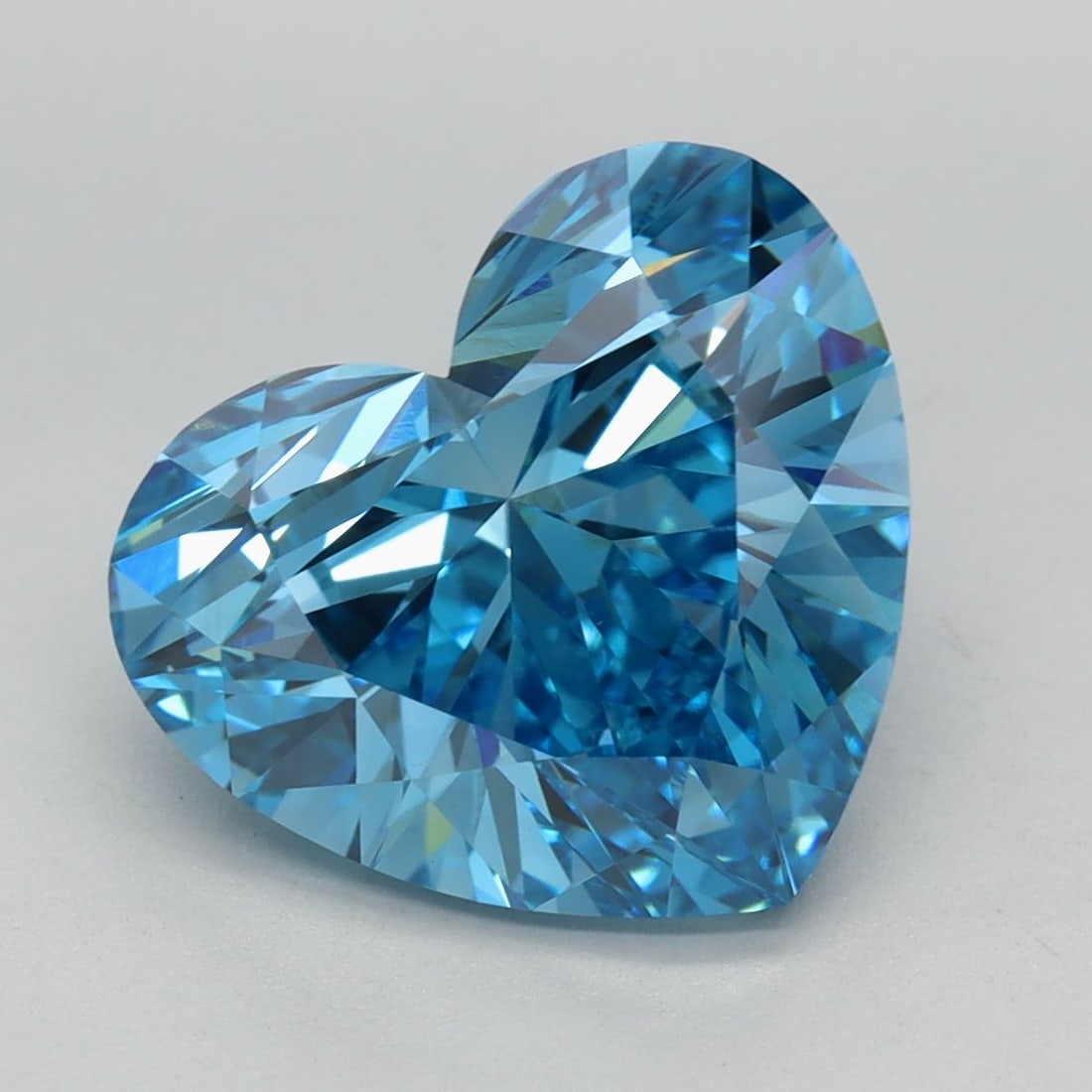 Loose Diamond - HEART 4.44ct Fancy Vivid Blue VVS2 (1 of 1)