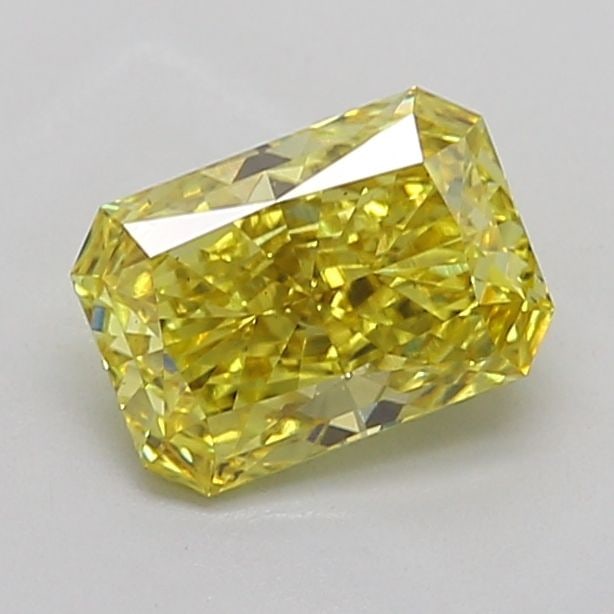 Loose Diamond - RADIANT 1.9ct Fancy Vivid Yellow VS2: Loose Diamond - RADIANT 1.9ct Fancy Vivid Yellow VS2 Source: This is a real non-mined Diamond that has been grown in a lab Shape: RADIANT Carats: 1.9 Color: Fancy Vivid Yellow Certification: IGI Video