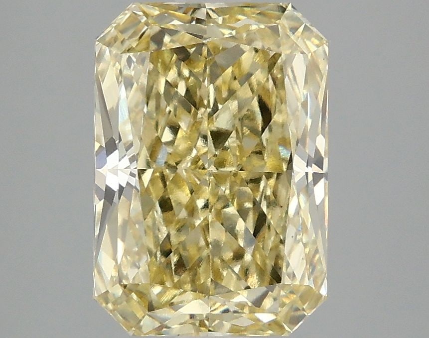 Loose Diamond - RADIANT 3.07ct Fancy Intense Yellow VS1: Loose Diamond - RADIANT 3.07ct Fancy Intense Yellow VS1 Source: This is a real non-mined Diamond that has been grown in a lab Shape: RADIANT Carats: 3.07 Color: Fancy Intense Yellow Certification: IGI