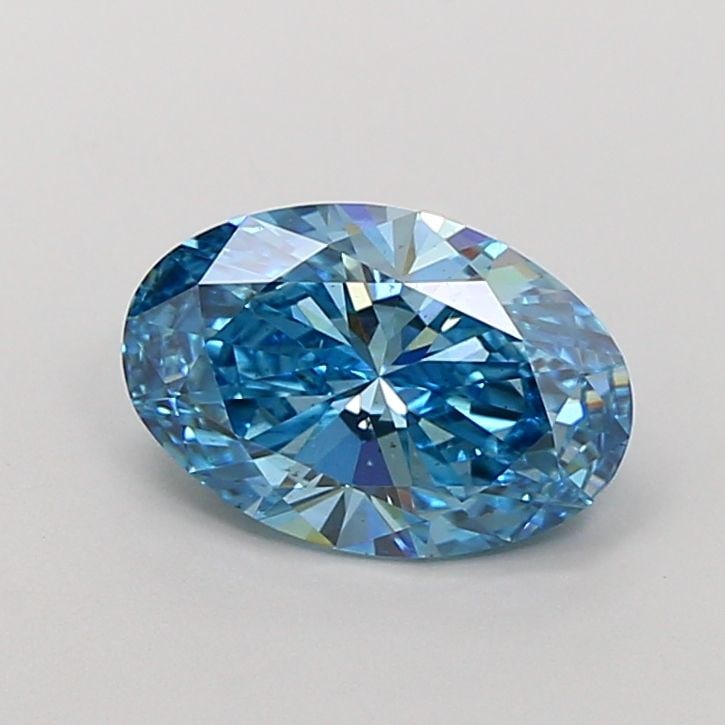 Loose Diamond - OVAL 2.03ct Fancy Vivid Blue VS1: Loose Diamond - OVAL 2.03ct Fancy Vivid Blue VS1 Source: This is a real non-mined Diamond that has been grown in a lab Shape: OVAL Carats: 2.03 Color: Fancy Vivid Blue Certification: IGI Video:
