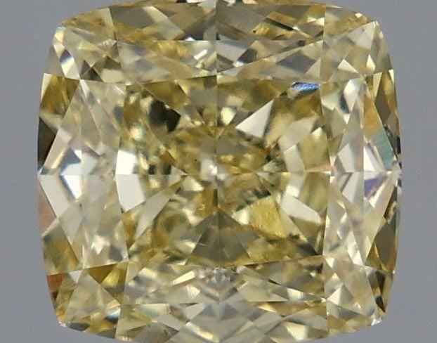 Loose Diamond - CUSHION MODIFIED 3.58ct Fancy Intense Yellow VS1: Loose Diamond - CUSHION MODIFIED 3.58ct Fancy Intense Yellow VS1 Source: This is a real non-mined Diamond that has been grown in a lab Shape: CUSHION MODIFIED Carats: 3.58 Color: Fancy Intense Yellow