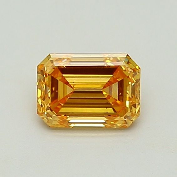 Loose Diamond - EMERALD 1.1ct Fancy Vivid Yellowish Yellow VS2: Loose Diamond - EMERALD 1.1ct Fancy Vivid Yellowish Yellow VS2 Source: This is a real non-mined Diamond that has been grown in a lab Shape: EMERALD Carats: 1.1 Color: Fancy Vivid Yellowish Yellow Cert