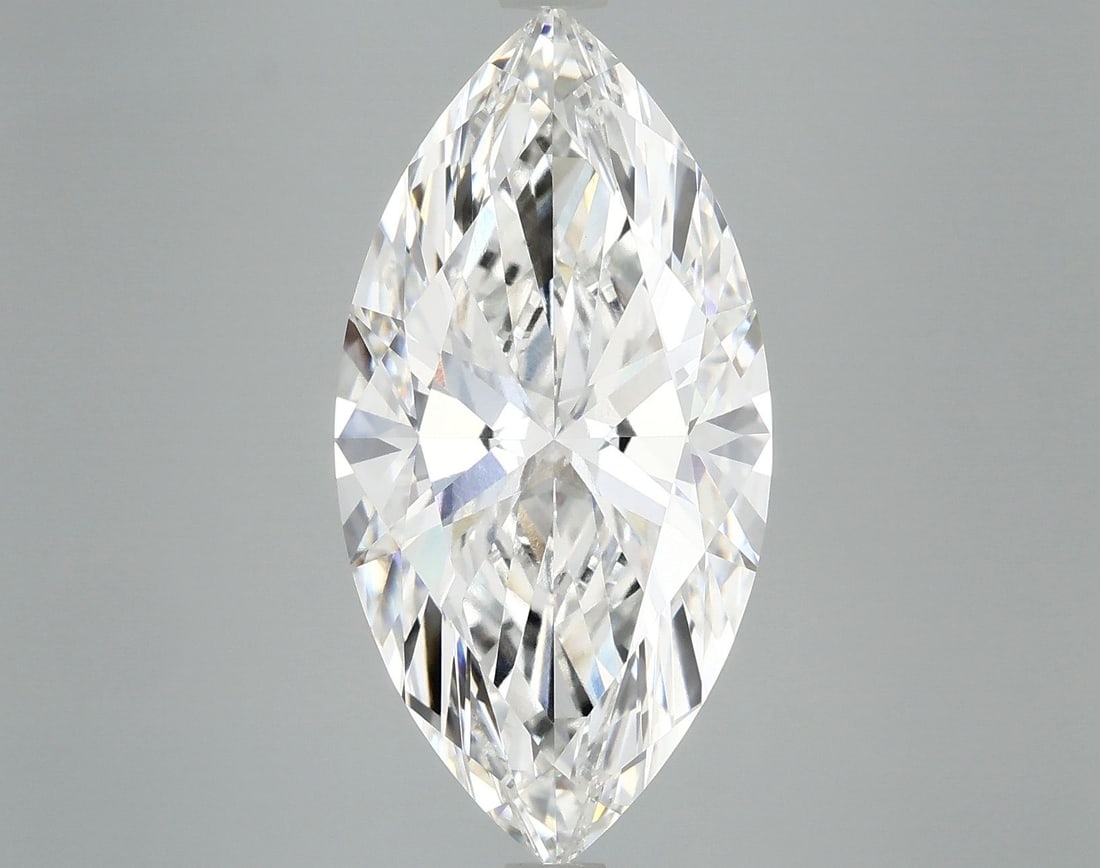 Loose Diamond - MARQUISE 6.14ct F VVS2: Loose Diamond - MARQUISE 6.14ct F VVS2 Source: This is a real non-mined Diamond that has been grown in a lab Shape: MARQUISE Carats: 6.14 Color: F Clarity: VVS2 Certification: IGI Video: