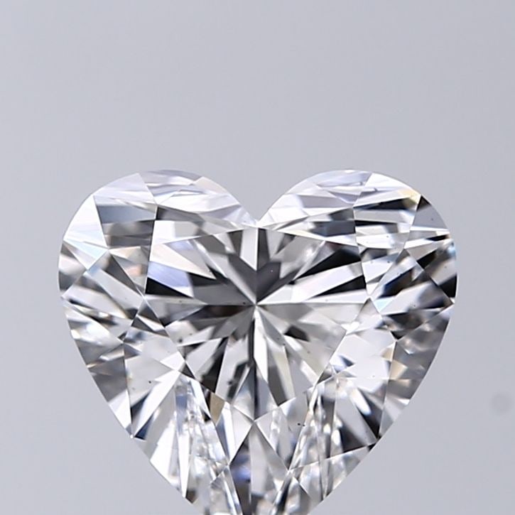 Loose Diamond - HEART 2.01ct E VS2: Loose Diamond - HEART 2.01ct E VS2 Source: This is a real non-mined Diamond that has been grown in a lab Shape: HEART Carats: 2.01 Color: E Clarity: VS2 Certification: IGI Video: