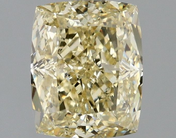 Loose Diamond - CUSHION MODIFIED 2.03ct Fancy Intense Yellow VS1: Loose Diamond - CUSHION MODIFIED 2.03ct Fancy Intense Yellow VS1 Source: This is a real non-mined Diamond that has been grown in a lab Shape: CUSHION MODIFIED Carats: 2.03 Color: Fancy Intense Yellow