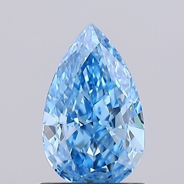 Loose Diamond - PEAR 1.03ct Fancy Vivid Blue VVS2: Loose Diamond - PEAR 1.03ct Fancy Vivid Blue VVS2 Source: This is a real non-mined Diamond that has been grown in a lab Shape: PEAR Carats: 1.03 Color: Fancy Vivid Blue Certification: IGI Video: