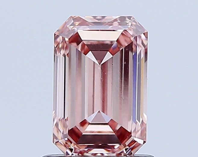 Loose Diamond - EMERALD 1.06ct Fancy Light Brownish Brown VS2: Loose Diamond - EMERALD 1.06ct Fancy Light Brownish Brown VS2 Source: This is a real non-mined Diamond that has been grown in a lab Shape: EMERALD Carats: 1.06 Color: Fancy Light Brownish Brown Certif