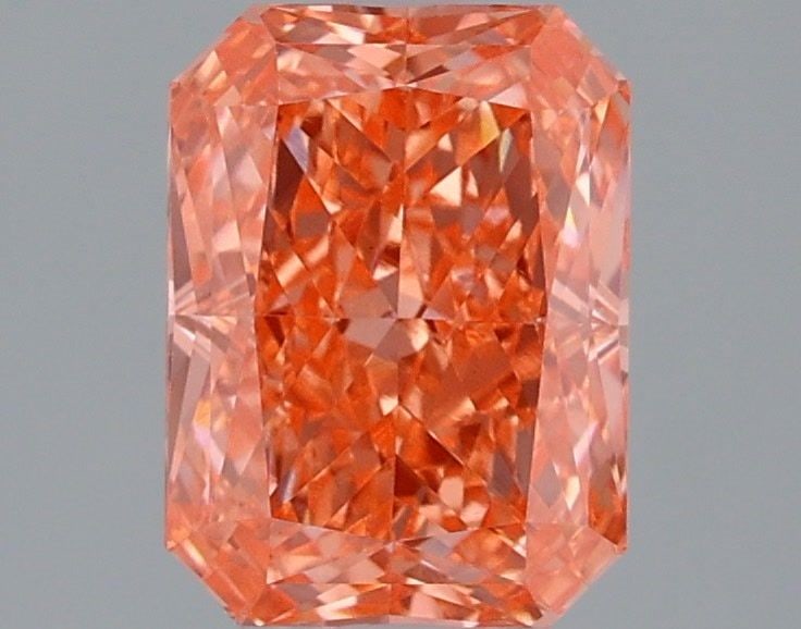 Loose Diamond - RADIANT 2.1ct Fancy Vivid Pink VS1: Loose Diamond - RADIANT 2.1ct Fancy Vivid Pink VS1 Source: This is a real non-mined Diamond that has been grown in a lab Shape: RADIANT Carats: 2.1 Color: Fancy Vivid Pink Certification: IGI Video: