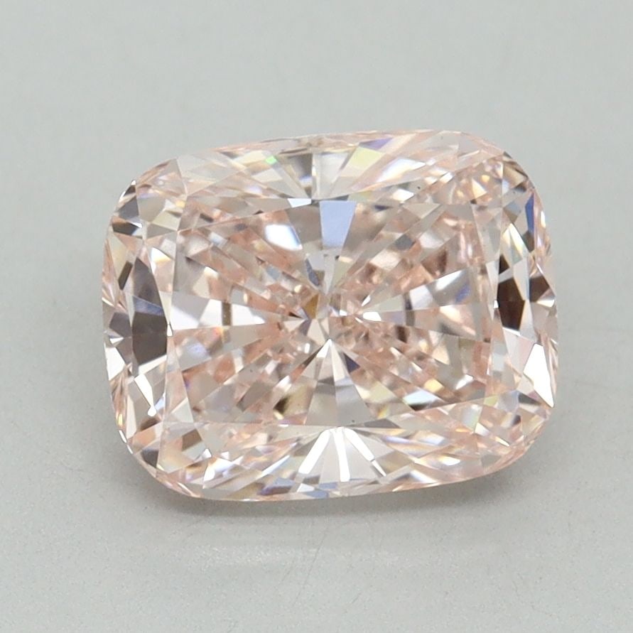 Loose Diamond - CUSHION BRILLIANT 2.06ct Fancy Intense Pink VS1: Loose Diamond - CUSHION BRILLIANT 2.06ct Fancy Intense Pink VS1 Source: This is a real non-mined Diamond that has been grown in a lab Shape: CUSHION BRILLIANT Carats: 2.06 Color: Fancy Intense Pink Ce