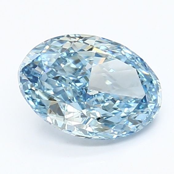 Loose Diamond - OVAL 1.31ct Fancy Vivid Blue VS1: Loose Diamond - OVAL 1.31ct Fancy Vivid Blue VS1 Source: This is a real non-mined Diamond that has been grown in a lab Shape: OVAL Carats: 1.31 Color: Fancy Vivid Blue Certification: IGI Video:
