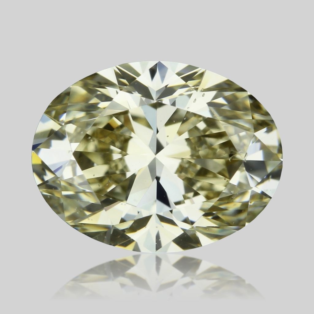Loose Diamond - OVAL 1.0ct Fancy Light Brownish Yellow SI1: Loose Diamond - OVAL 1.0ct Fancy Light Brownish Yellow SI1 Source: Natural Shape: OVAL Carats: 1.0 Color: Fancy Light Brownish Yellow Certification: GIA Video:
