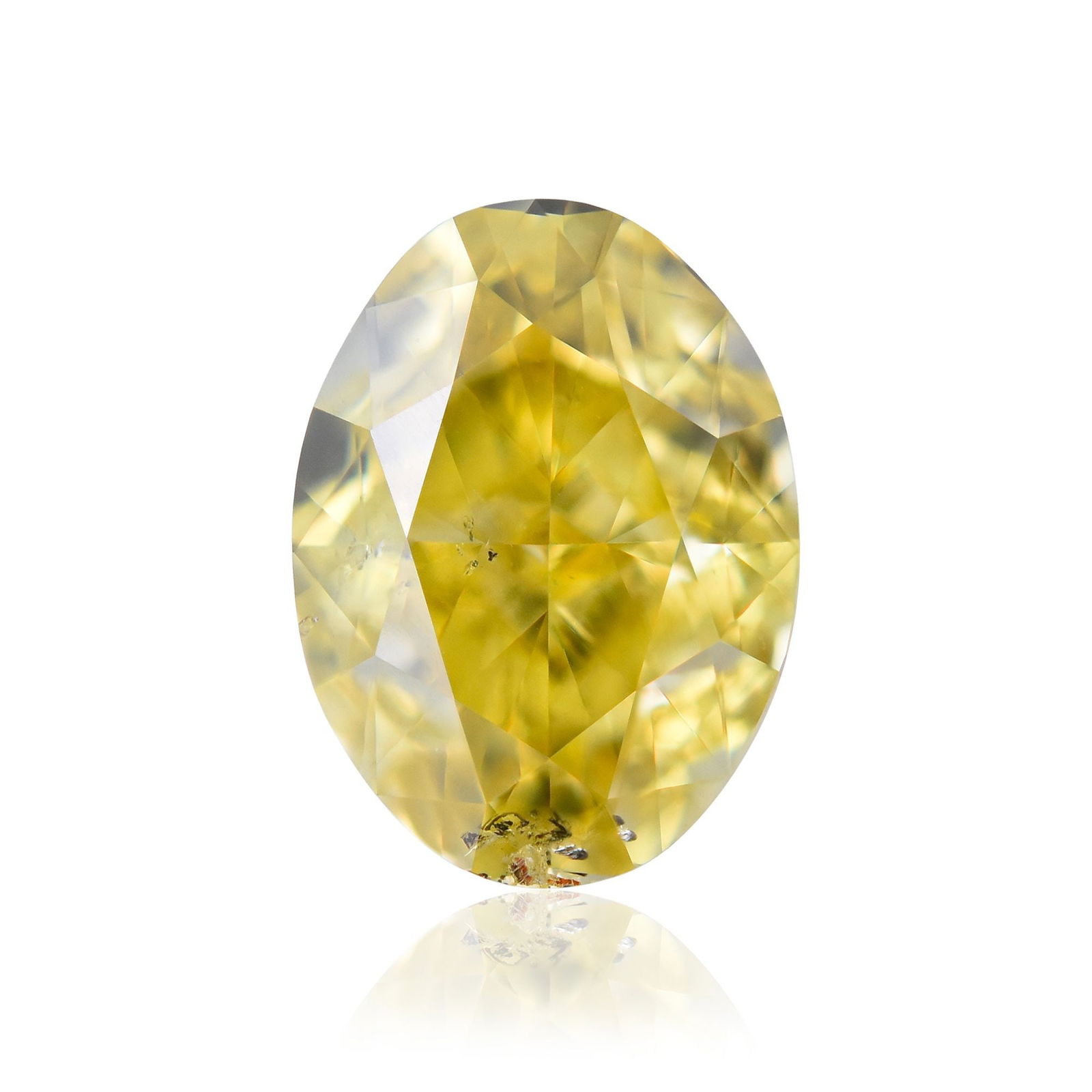 Loose Diamond - OVAL 1.0ct Fancy Deep Yellow SI2: Loose Diamond - OVAL 1.0ct Fancy Deep Yellow SI2 Source: Natural Shape: OVAL Carats: 1.0 Color: Fancy Deep Yellow Certification: GIA Video: