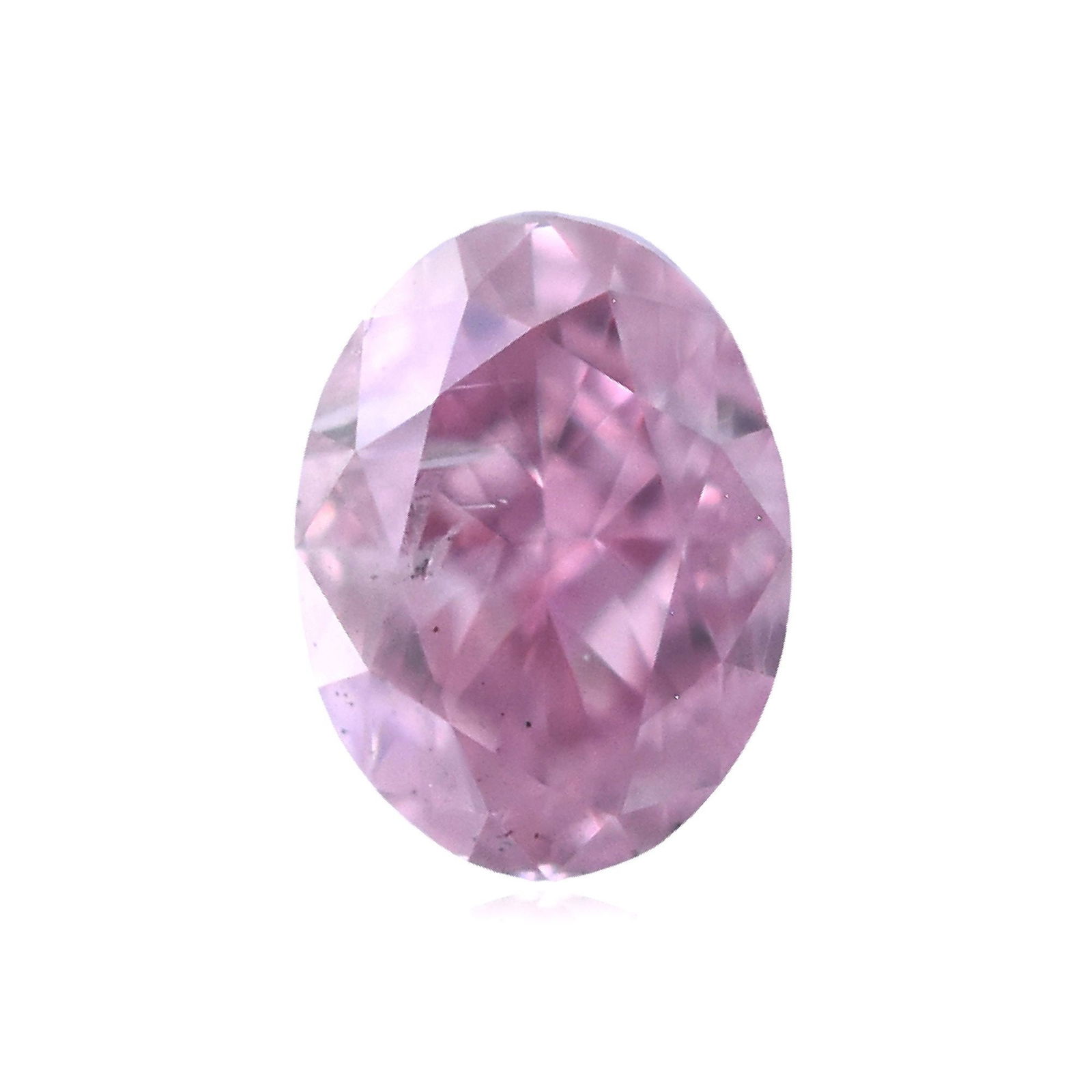 Loose Diamond - OVAL 0.13ct Fancy Intense Purplish Pink (1 of 1)