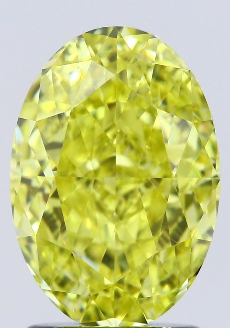 Loose Diamond - OVAL 2.32ct Fancy Vivid Yellow VS2: Loose Diamond - OVAL 2.32ct Fancy Vivid Yellow VS2 Source: Natural Shape: OVAL Carats: 2.32 Color: Fancy Vivid Yellow Certification: GIA Video:
