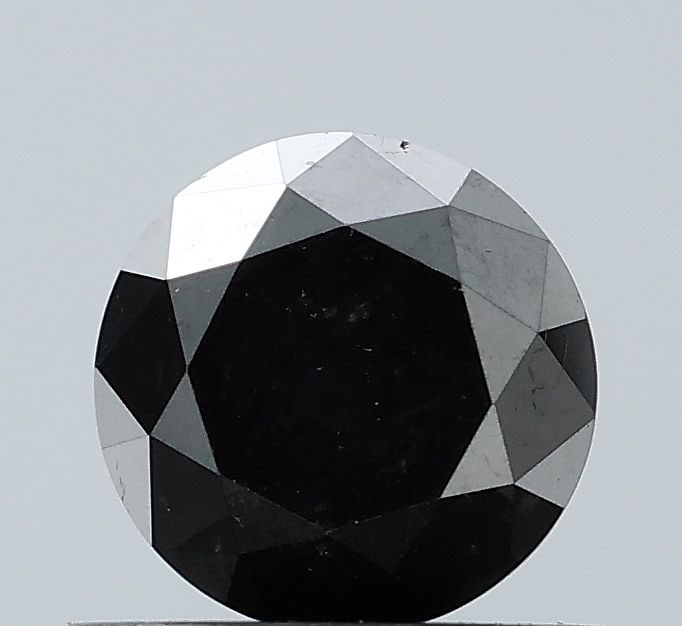 Loose Diamond - ROUND 0.84ct Black VVS2: Loose Diamond - ROUND 0.84ct Black VVS2 Source: Natural Shape: ROUND Carats: 0.84 Color: Black Certification: NONE Video: