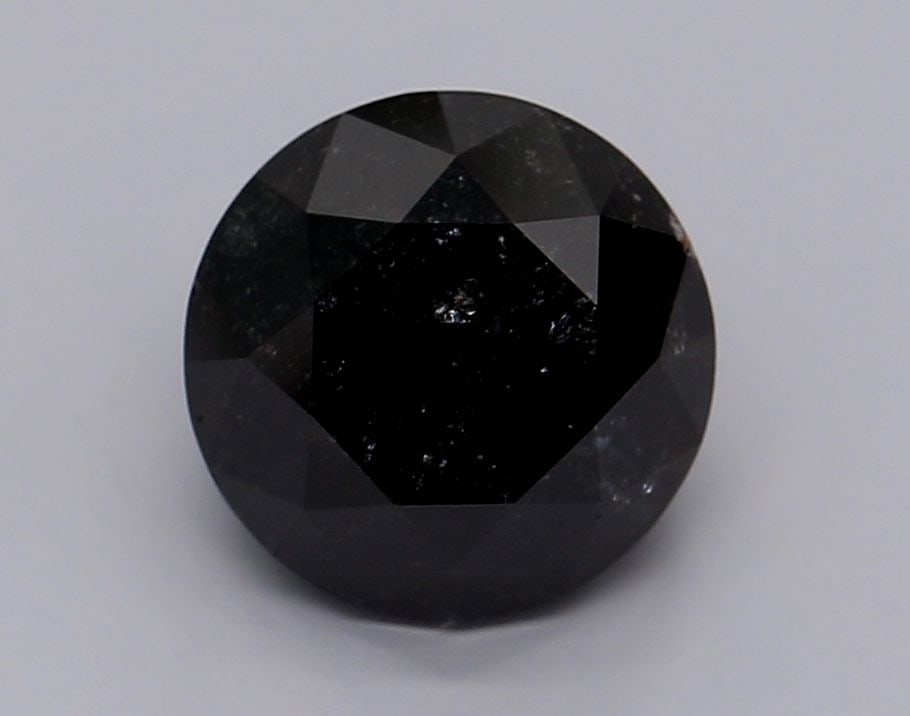 Loose Diamond - ROUND 3.13ct Fancy Black VVS2 (1 of 1)