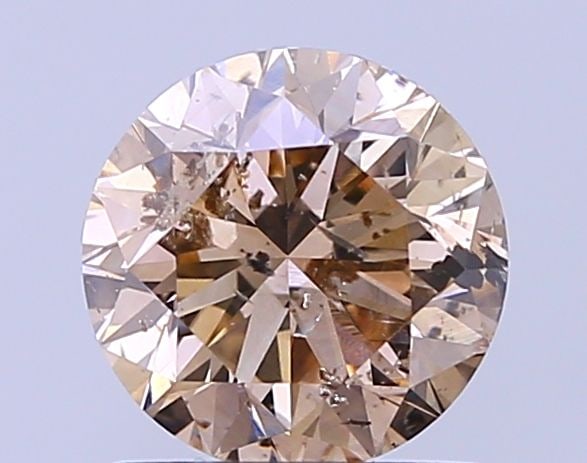 Loose Diamond - ROUND 1.3ct Light Brown SI2: Loose Diamond - ROUND 1.3ct Light Brown SI2 Source: Natural Shape: ROUND Carats: 1.3 Color: Light Brown Certification: NONE Video: