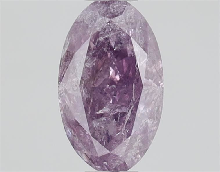 Loose Diamond - OVAL 0.58ct Fancy Intense Pink Purple I3: Loose Diamond - OVAL 0.58ct Fancy Intense Pink Purple I3 Source: Natural Shape: OVAL Carats: 0.58 Color: Fancy Intense Pink Purple Certification: GIA Video: