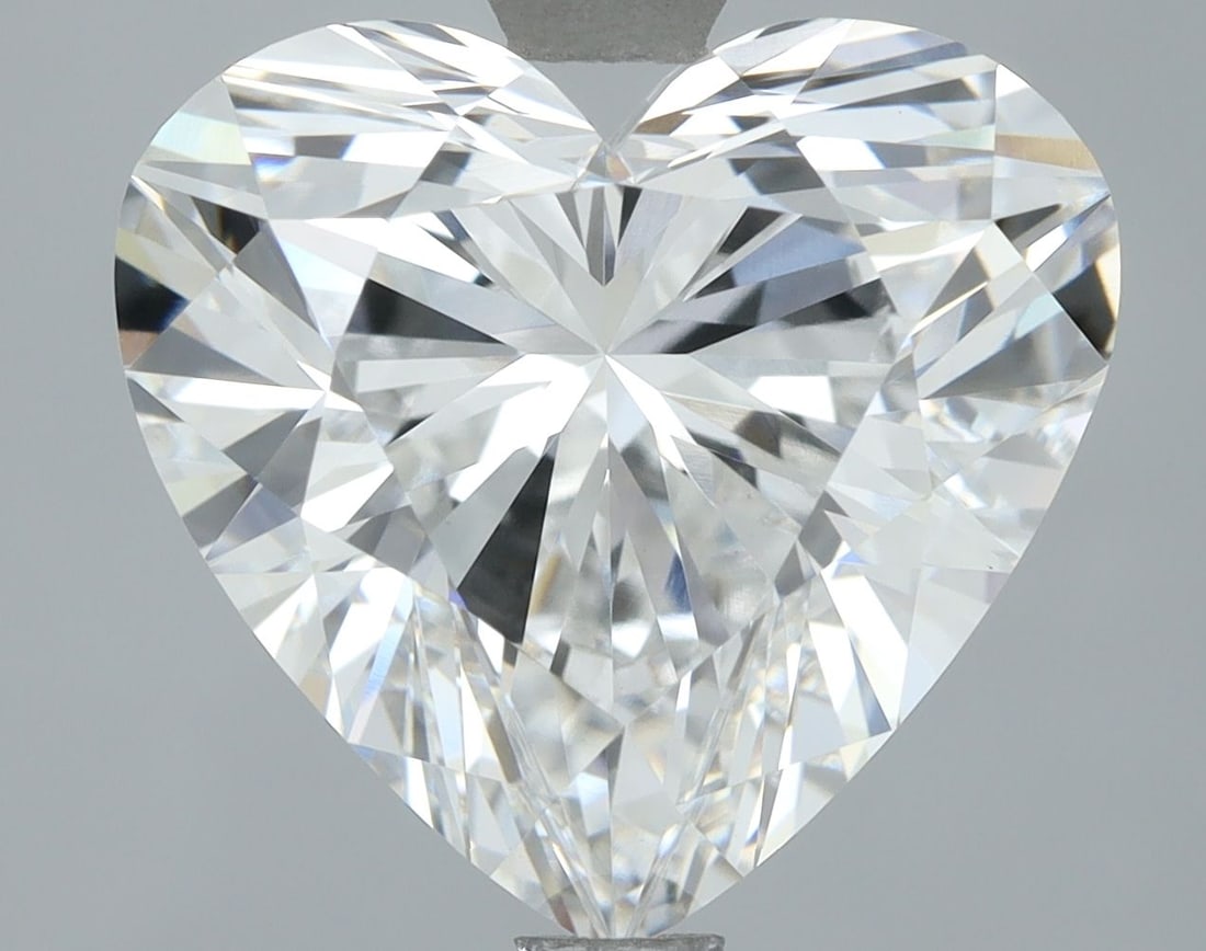 Loose Diamond - HEART 4.01ct E VVS2: Loose Diamond - HEART 4.01ct E VVS2 Source: This is a real non-mined Diamond that has been grown in a lab Shape: HEART Carats: 4.01 Color: E Clarity: VVS2 Certification: IGI Video: