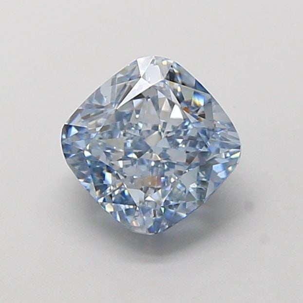 Loose Diamond - CUSHION MODIFIED 1.65ct Fancy Vivid Blue VS1: Loose Diamond - CUSHION MODIFIED 1.65ct Fancy Vivid Blue VS1 Source: This is a real non-mined Diamond that has been grown in a lab Shape: CUSHION MODIFIED Carats: 1.65 Color: Fancy Vivid Blue Certific