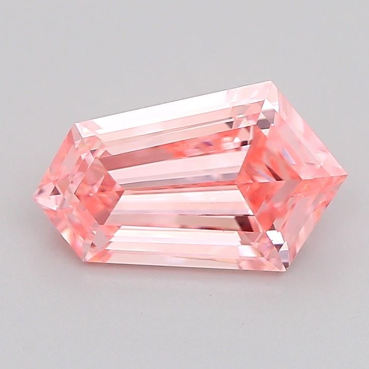 Loose Diamond - HEXAGONAL 1.38ct Fancy Intense Pink VS1: Loose Diamond - HEXAGONAL 1.38ct Fancy Intense Pink VS1 Source: This is a real non-mined Diamond that has been grown in a lab Shape: HEXAGONAL Carats: 1.38 Color: Fancy Intense Pink Certification: IGI