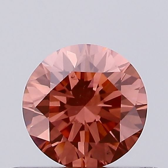 Loose Diamond - ROUND 0.39ct Fancy Intense Red VS1: Loose Diamond - ROUND 0.39ct Fancy Intense Red VS1 Source: This is a real non-mined Diamond that has been grown in a lab Shape: ROUND Carats: 0.39 Color: Fancy Intense Red Certification: NONE Video: