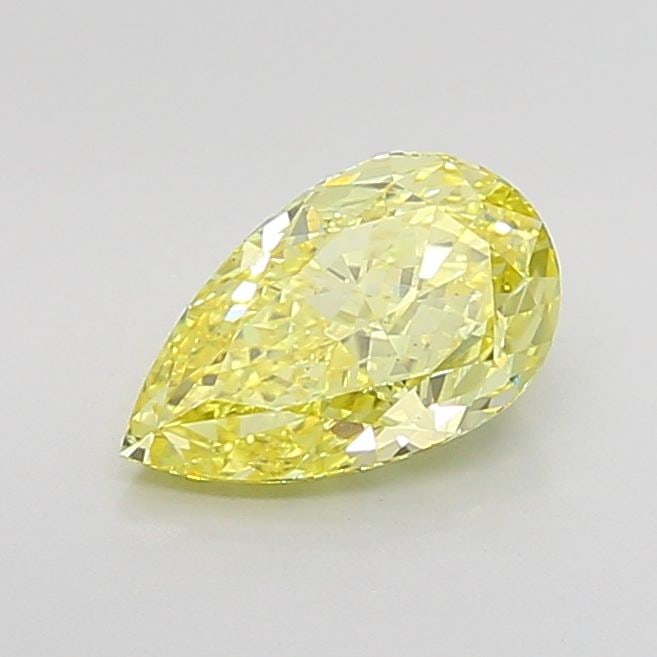 Loose Diamond - PEAR 2.01ct Fancy Intense Yellow VS1: Loose Diamond - PEAR 2.01ct Fancy Intense Yellow VS1 Source: This is a real non-mined Diamond that has been grown in a lab Shape: PEAR Carats: 2.01 Color: Fancy Intense Yellow Certification: IGI Video
