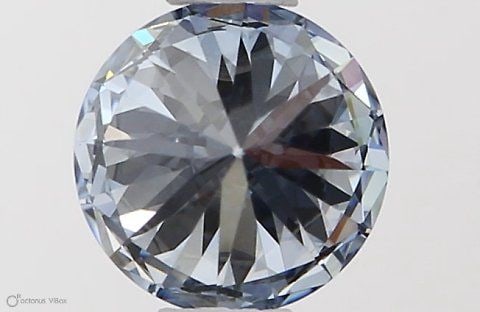 Loose Diamond - ROUND 0.5ct Fancy Blue VS2: Loose Diamond - ROUND 0.5ct Fancy Blue VS2 Source: This is a real non-mined Diamond that has been grown in a lab Shape: ROUND Carats: 0.5 Color: Fancy Blue Certification: IGI Video: