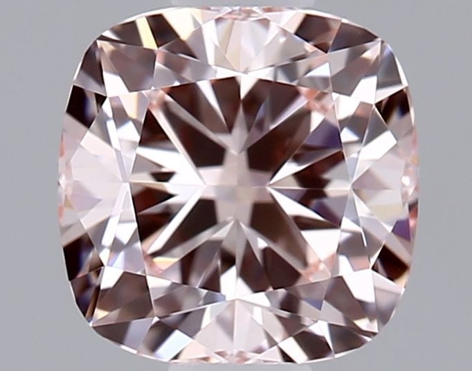 Loose Diamond - CUSHION MODIFIED 0.54ct Fancy Pink VVS2: Loose Diamond - CUSHION MODIFIED 0.54ct Fancy Pink VVS2 Source: This is a real non-mined Diamond that has been grown in a lab Shape: CUSHION MODIFIED Carats: 0.54 Color: Fancy Pink Certification: IGI