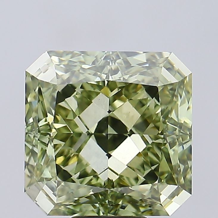 Loose Diamond - SQUARE RADIANT 10.04ct Fancy Intense Yellow Green VS1: Loose Diamond - SQUARE RADIANT 10.04ct Fancy Intense Yellow Green VS1 Source: This is a real non-mined Diamond that has been grown in a lab Shape: SQUARE RADIANT Carats: 10.04 Color: Fancy Intense Yel