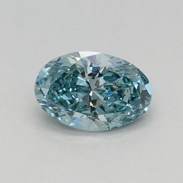 Loose Diamond - OVAL 0.3ct Fancy Vivid Blue VVS2: Loose Diamond - OVAL 0.3ct Fancy Vivid Blue VVS2 Source: This is a real non-mined Diamond that has been grown in a lab Shape: OVAL Carats: 0.3 Color: Fancy Vivid Blue Certification: IGI Video: