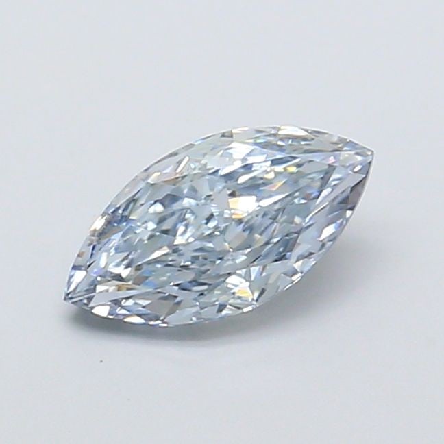 Loose Diamond - MARQUISE 1.02ct Fancy Blue VVS1: Loose Diamond - MARQUISE 1.02ct Fancy Blue VVS1 Source: This is a real non-mined Diamond that has been grown in a lab Shape: MARQUISE Carats: 1.02 Color: Fancy Blue Certification: IGI Video: