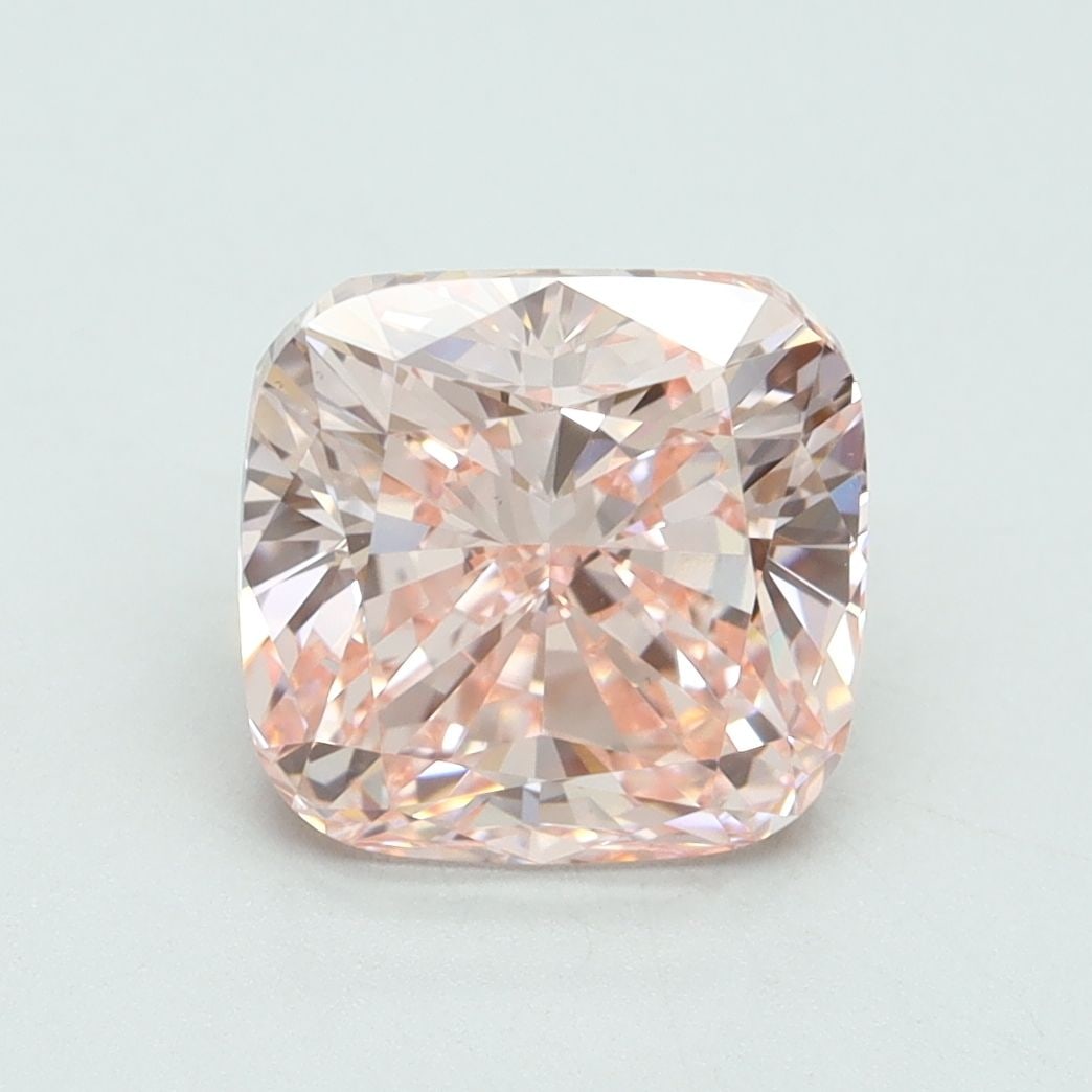Loose Diamond - CUSHION BRILLIANT 3.01ct Fancy Intense Pink VS1: Loose Diamond - CUSHION BRILLIANT 3.01ct Fancy Intense Pink VS1 Source: This is a real non-mined Diamond that has been grown in a lab Shape: CUSHION BRILLIANT Carats: 3.01 Color: Fancy Intense Pink Ce